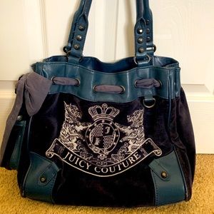 Dark Blue Juicy Couture Bag